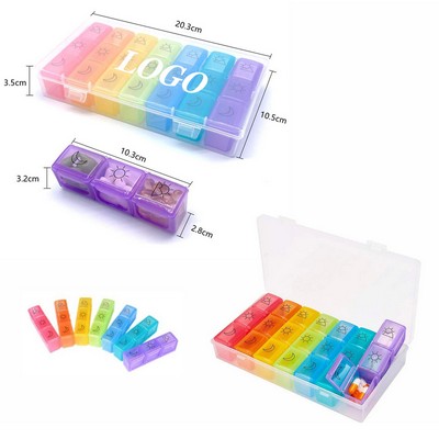 Colorful Pill Organizer