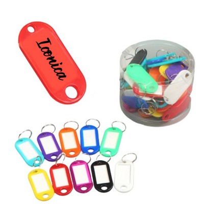 Writable Label With Keychain