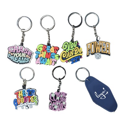 Full Color Soft PVC Keychain