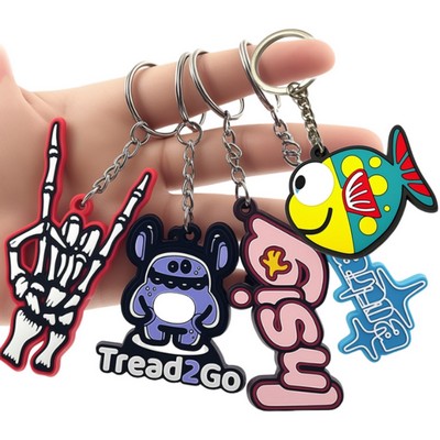PVC Cartoon Keychain