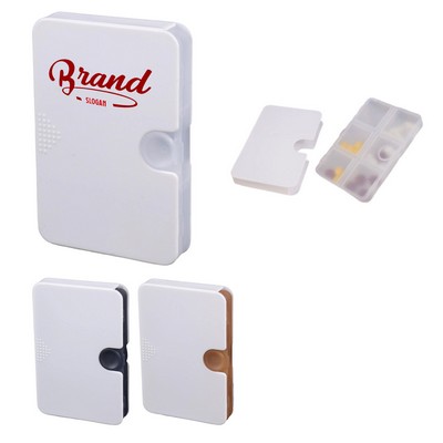 Detachable 6 Compartment Pill Box