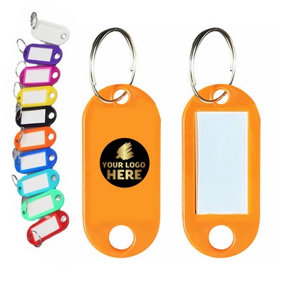 Durable Plastic ID Key Tags